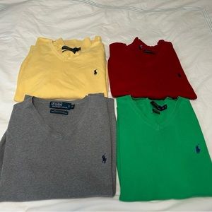 Polo Sweater vests - sold as a group